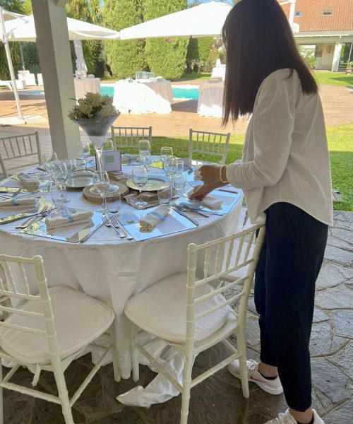 Allestimento Tavoli Comunione